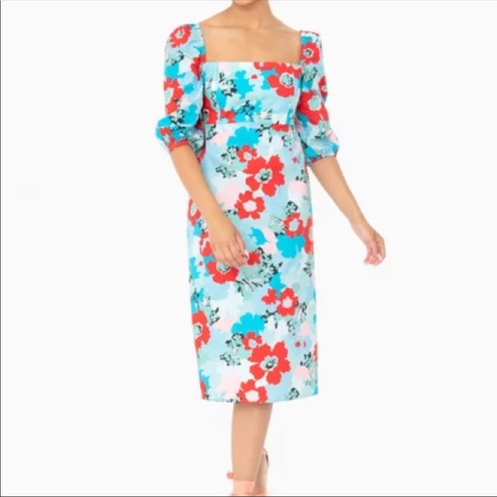 NWT Tuckernuck Floral Amaryllis Dress size small